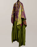 Olive & Aubergine Brocade Kanzu