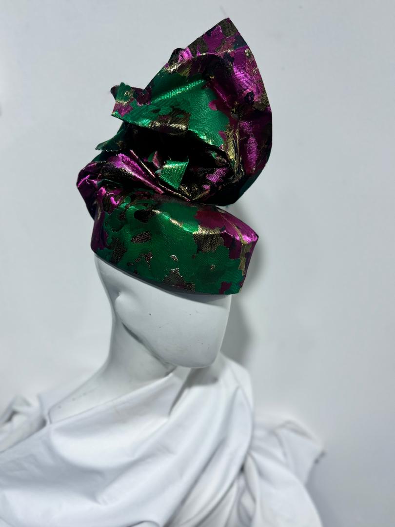 Magenta & Emerald Floral Casego Cap
