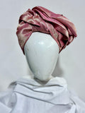 Rose Gold Aso Oke Turban
